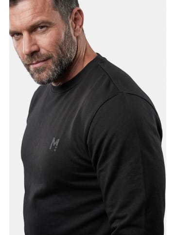 Men Plus Sweatshirt in schwarz