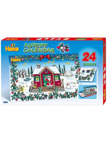 Hama Adventskalender Midi-Bügelperlen in bunt