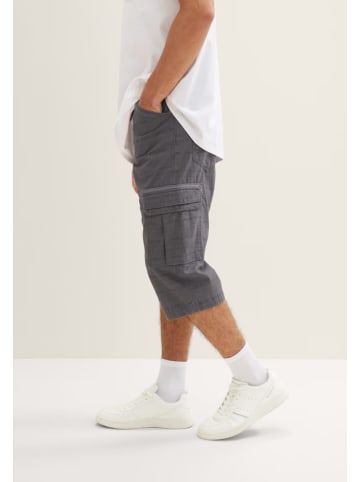 Tom Tailor Wadenlange Cargo Hose MAX OVERKNEE in Grau