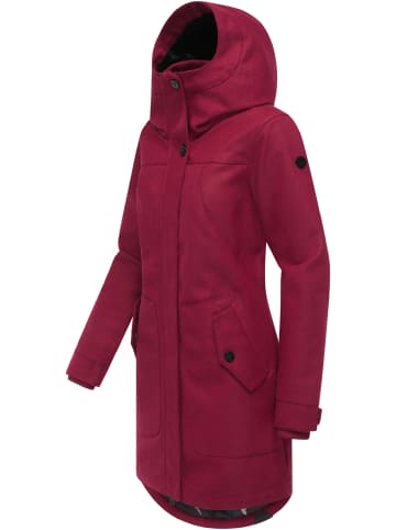 ragwear Wintermantel Jannisa Coat in Wine25