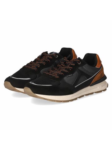 Bullboxer Low Sneaker in schwarz