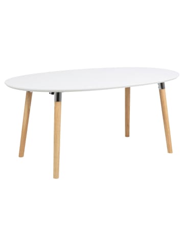ebuy24 Esstisch Belle Weiß 170 x 100 cm