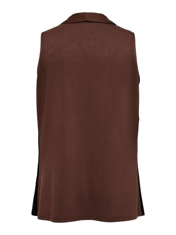 ONLY Carmakoma Weste in Shaved Chocolate