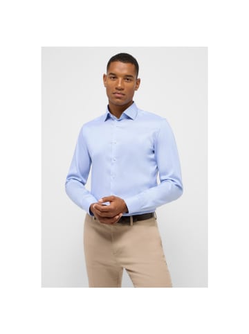 Eterna Langarmhemd in hellblau