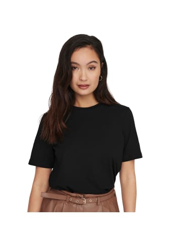 ONLY T-Shirt 4er Pack in Weiß/Schwarz