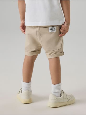 name it Shorts 2er-Set elastischer Bund in Hellgrau