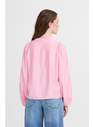 ICHI Langarm-Bluse IXWILMA Regular fit in Cameo Pink