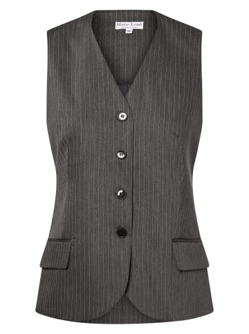 Marie Lund Weste in anthrazit - 0003