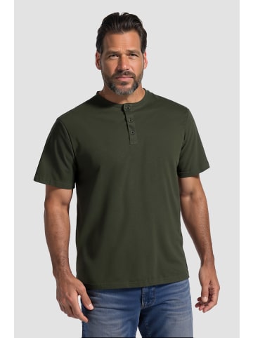 JP1880 Kurzarm T-Shirt in dunkeloliv