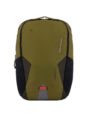 Piquadro Foldable Rucksack 43 cm Laptopfach in green