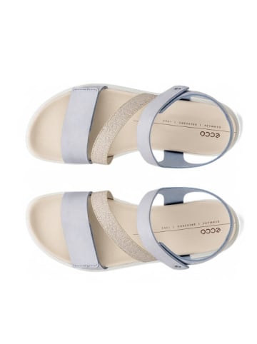 Ecco Komfort Sandalen für Damen in hell-blau