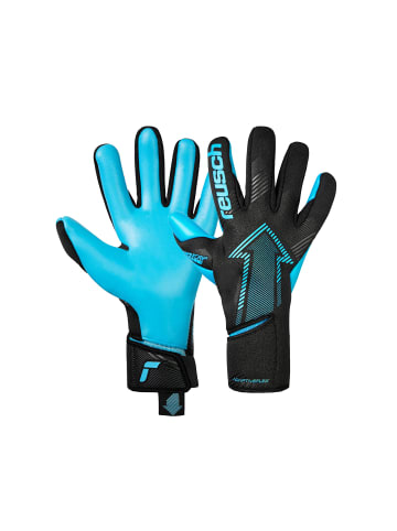 Reusch Torwarthandschuhe Fastgrip Aqua in 7736 blck/aqua blue