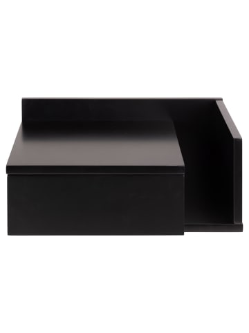 ebuy24 Nachttisch Ashlan Schwarz 40 x 32 cm