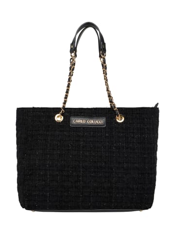 Carlo Colucci Shopper Fallucca in Schwarz