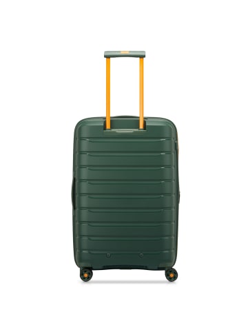 Roncato B-Flying Move 4 Rollen Trolley 68 cm mit Dehnfalte in verde mimetico