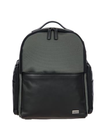 BRIC`s Monza Rucksack 39 cm Laptopfach in grey-black