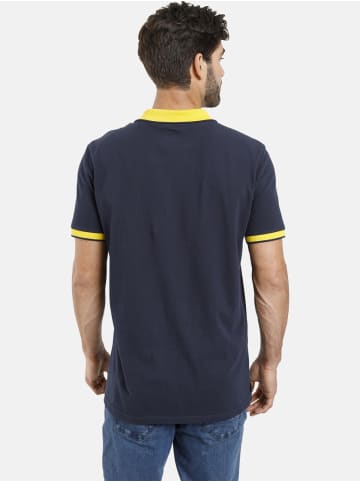 Jan Vanderstorm Poloshirt LAVRANS in dunkelblau