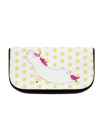 Mr. & Mrs. Panda kulturtäschchen Einhorn Yoga ohne Spruch in Weiß