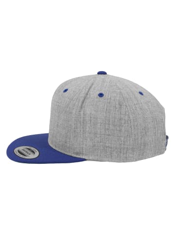  Flexfit Snapback - Classic in heather/royal