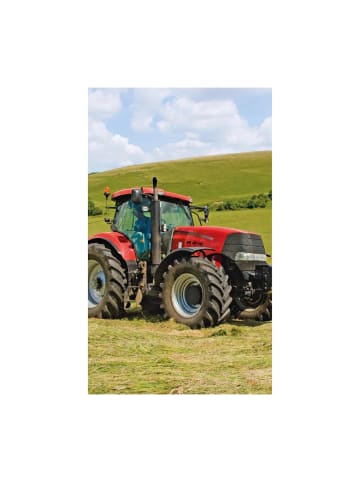 Wisam® Traktor Red Handtuch, Gesichtshandtuch, Handtuch 30x50cm