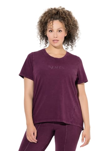 Ulla Popken Shirt in traubenrot