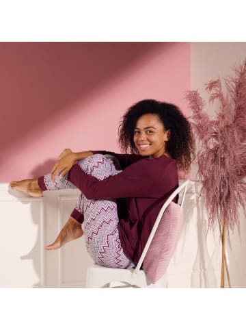 Erwin Müller Single-Jersey Schlafanzug in beere