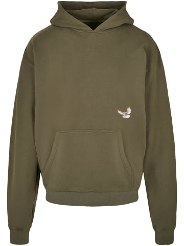 Mister Tee Kapuzenpullover in olive