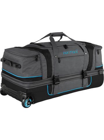 normani Reisetrolley 120-150 L Gigaro in Grau/Blau
