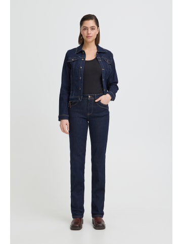 Pulz Jeans PZKAROLINA Straight fit in Un-Washed Denim