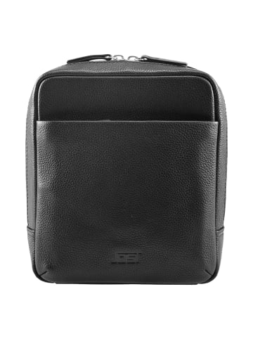 Jost Frankfurt Umhängetasche Leder 18 cm in black