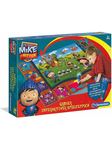 Clementoni Großer interaktiver Spielteppich Mike der Ritter mit Stift für Kinder 3 Jahre