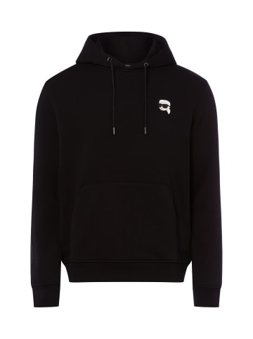 Karl Lagerfeld Kapuzenpullover in schwarz - 0001