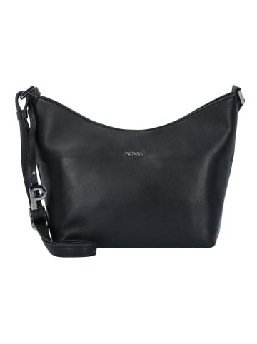 PICARD Really Umhängetasche Leder 26 cm in schwarz