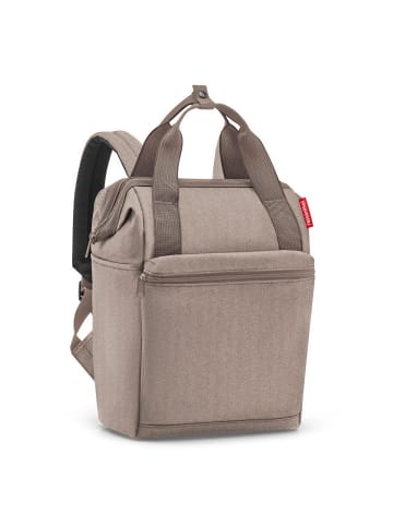 Reisenthel Allrounder Rucksack 39 cm in herringbone mokka