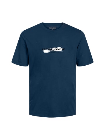 Jack and Jones T-Shirt JCOCONDOR Tee SS Crew Neck FST in Blau