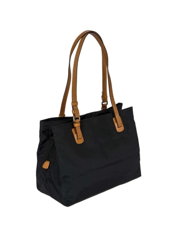 BRIC`s X-Bag - Shopper M 32 cm (tropical camouflage) in schwarz