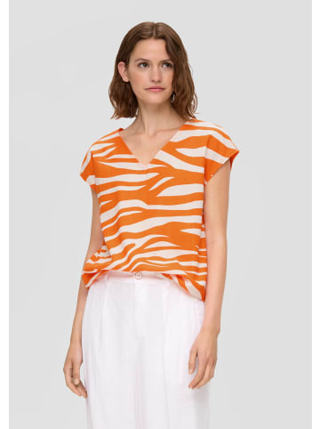 s.Oliver T-Shirt in 23A0_orange