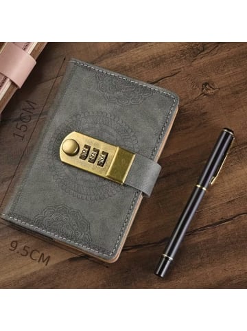 XCOAST XCOAST Tagebuch mit Schloss Grau