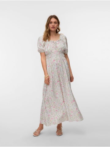 Vero Moda Gesmoktes Kleid in Snow White