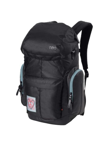 Nitro Daypacker 2 - Rucksack 15" 46 cm (peace love ) in peace love nitro