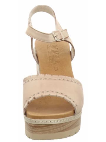 CARMELA Sandale in creme