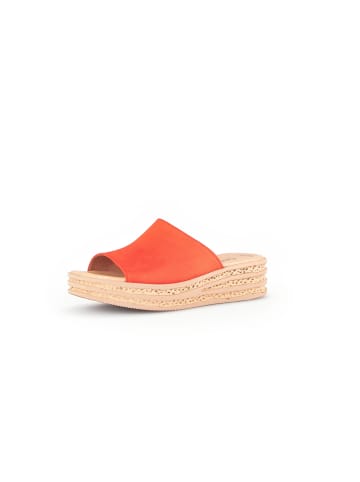 Gabor Fashion Pantolette in orange