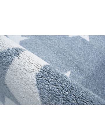 Happy Rugs Kinderteppich STARLIGHT in Blau/Weiß