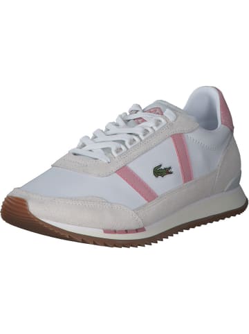 Lacoste Sneakers Low in weiß/pink