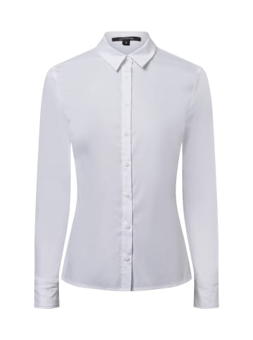comma Stretchbluse in weiß