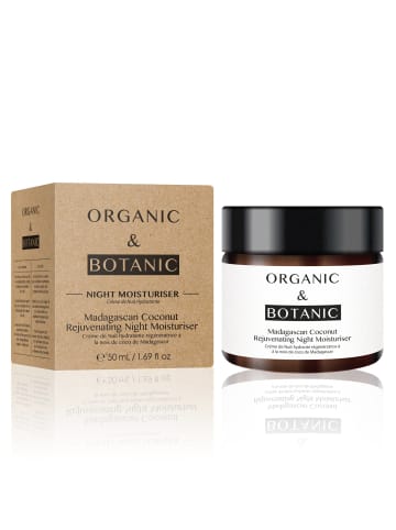 Organic & Botanic  OB Madagascan Coconut Rejuvenating Night Moisturiser 50ml