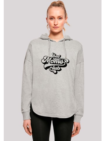 F4NT4STIC Oversized Hoodie Muttertag Family Vibes für Moms Club in grau