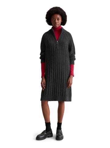Marc O'Polo DENIM Strickkleid relaxed in Anthra Melange
