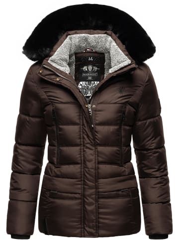 Marikoo Winterjacke Loveleen in Chocolate