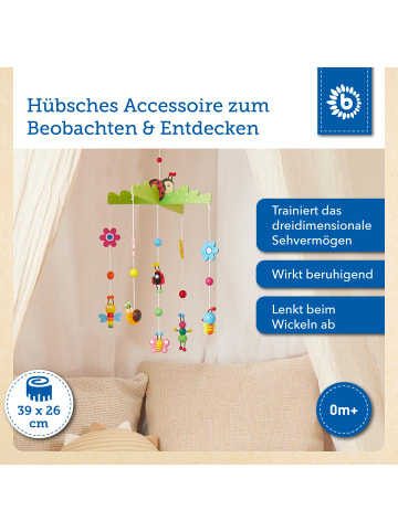 Bieco Spielwaren 3D Baby Mobile Käferchen Holz - ab Geburt in mehrfarbig